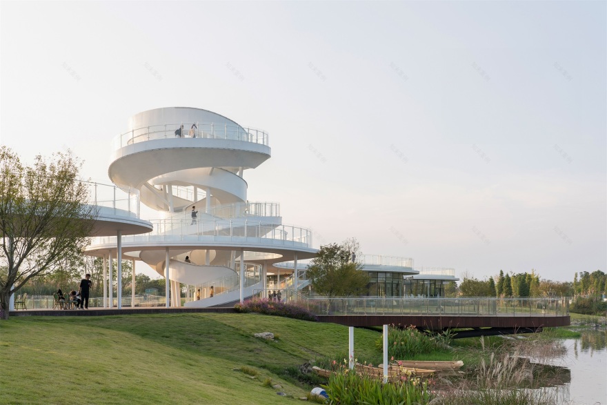 凫岛 鲁家滩湿地公园商业服务中心丨中国成都丨MUDA慕达建筑-34