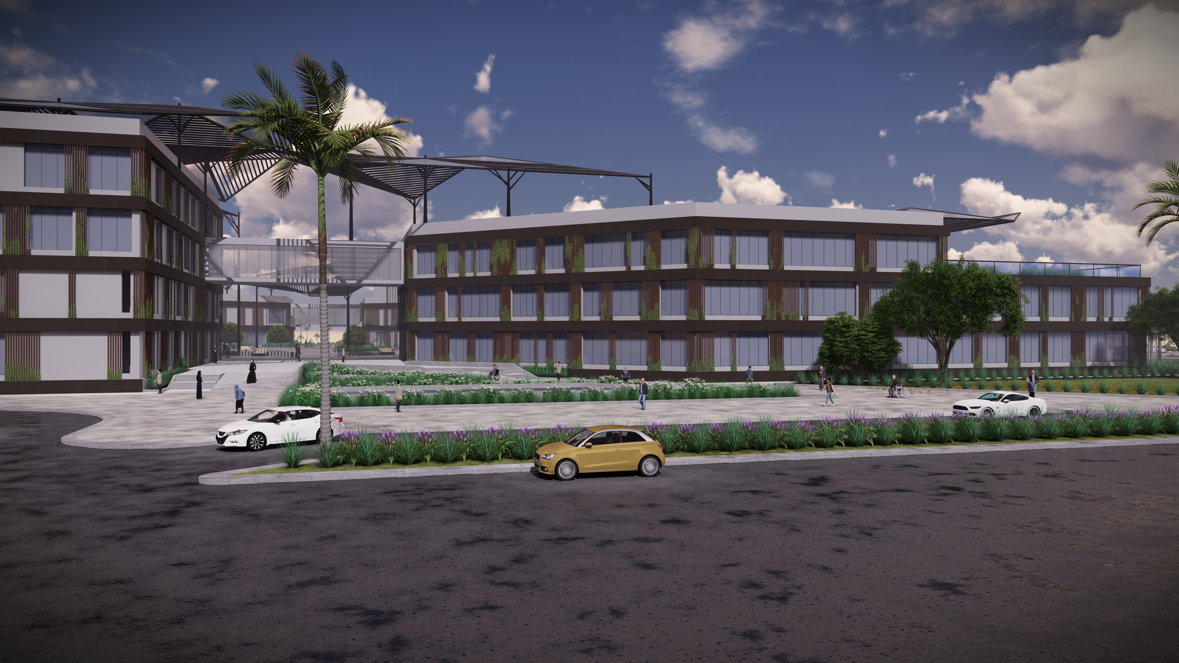 HEALING  身体残疾康复中心丨Ahram Candian大学工程学院建筑系-12