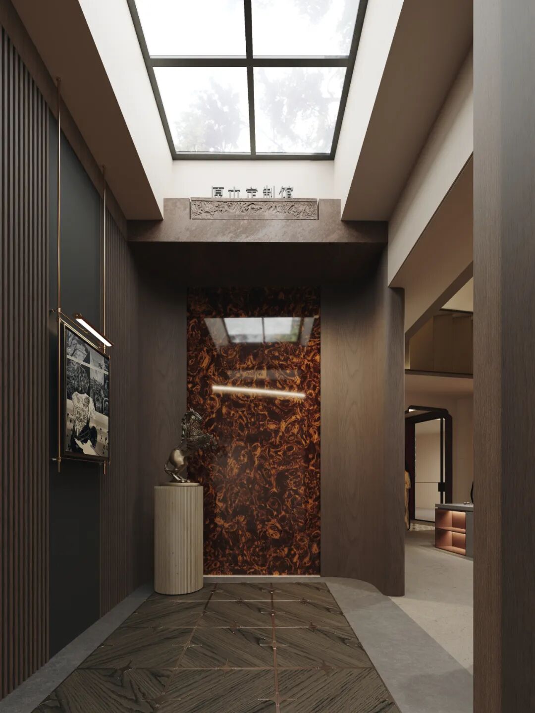 邂逅木间雅韵｜原木高定展厅-14