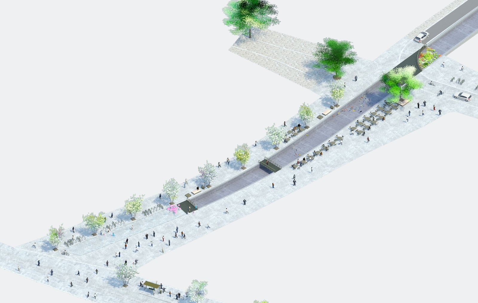 比利时梅赫伦林荫大道——低调而充满活力的购物街设计-18