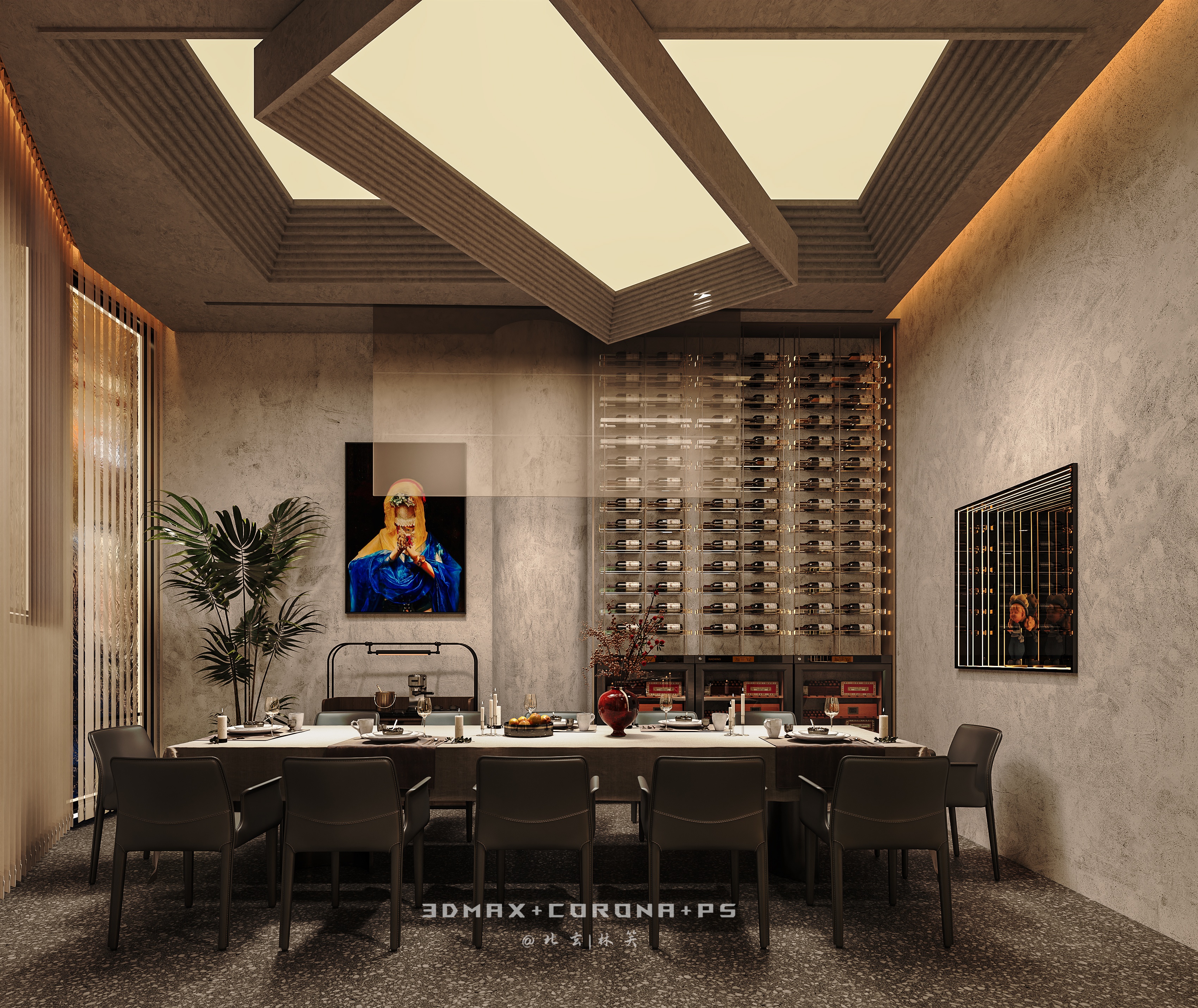 仪式感，是空间献给美食的第一首赞美诗——餐厅-1