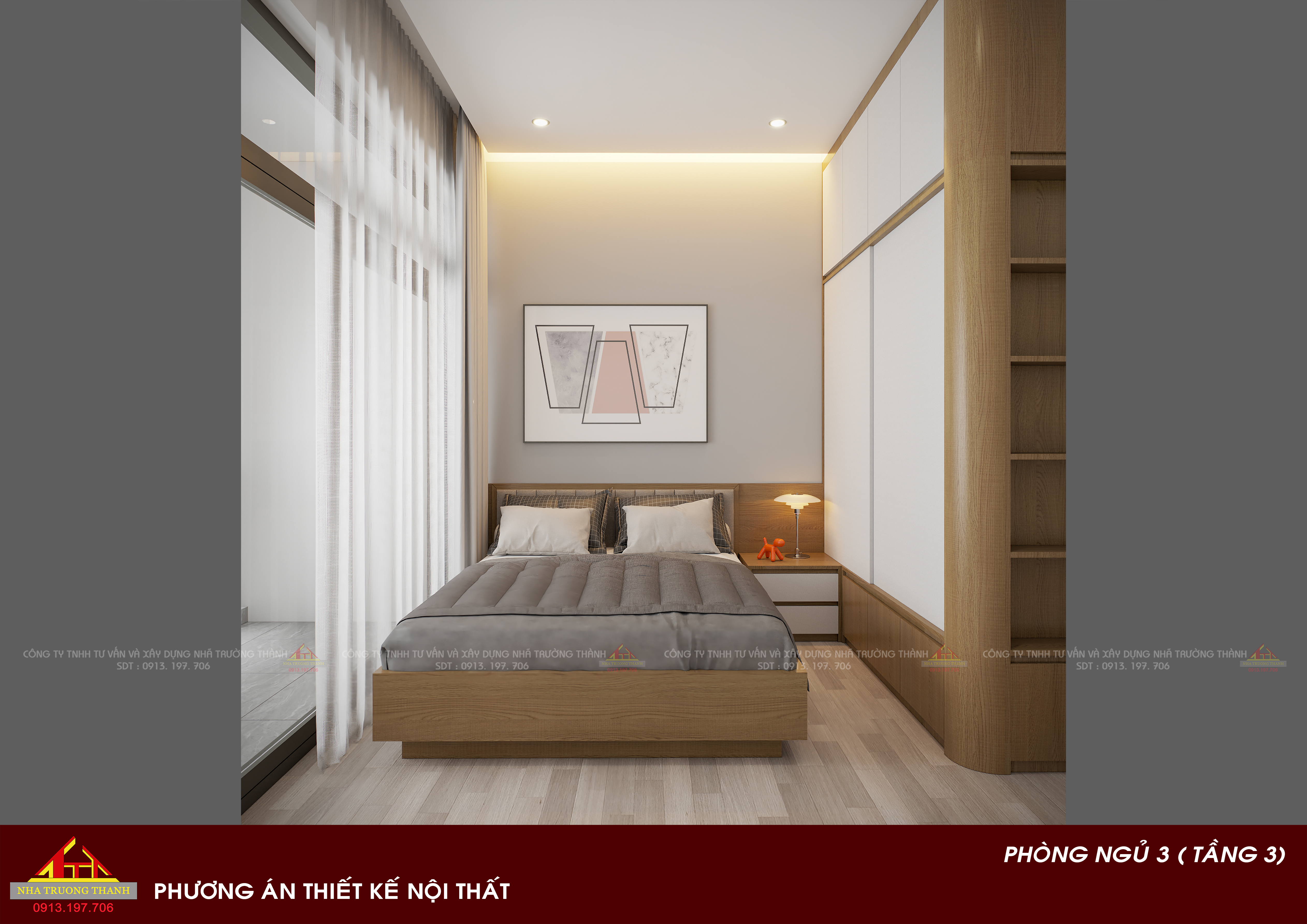 Thiết kế kiến trúc, nội thất nhà phố 2 mặt tiền-25