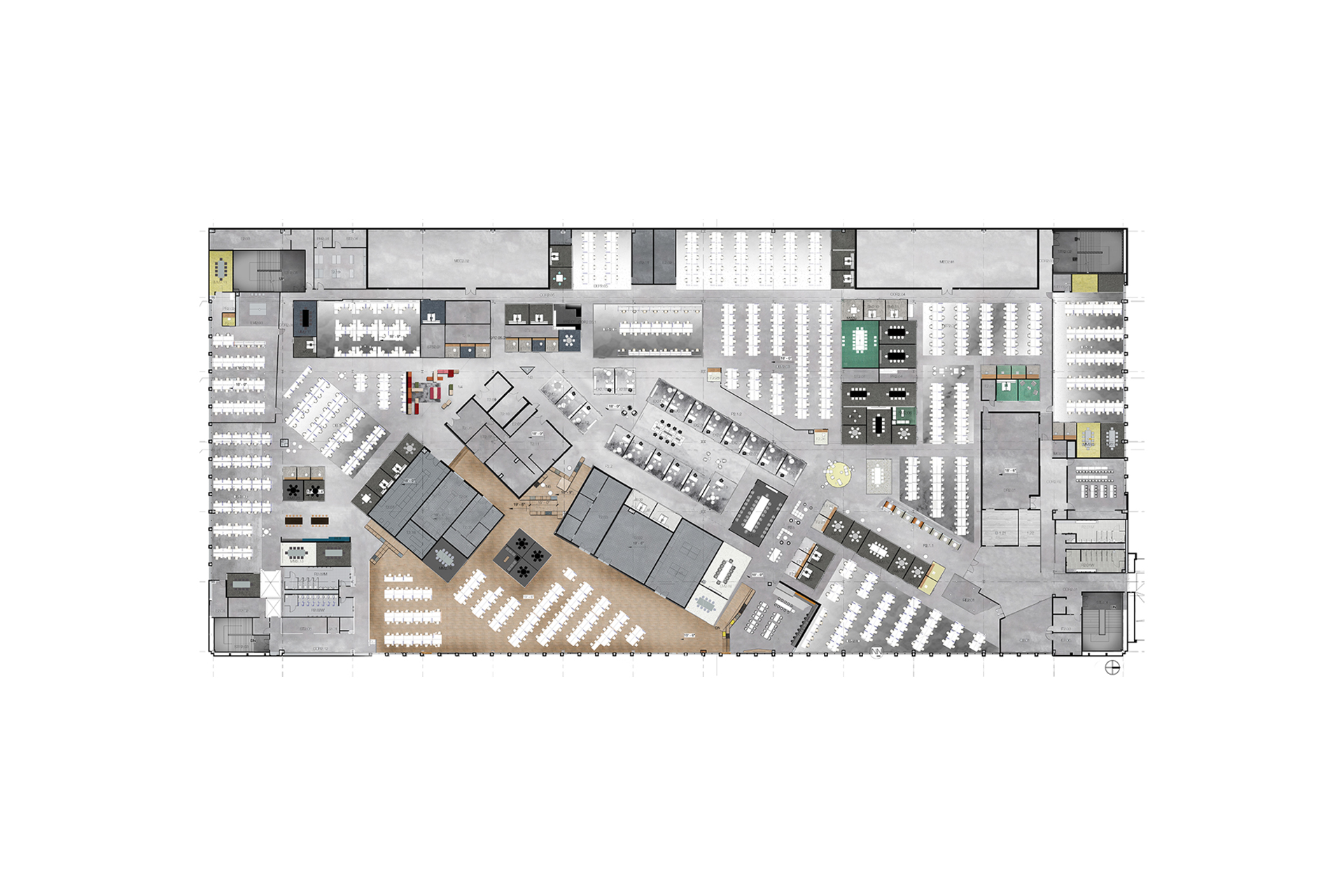 魔力跃动·创新科技公司总部室内设计丨GLAVOVIC STUDIO-12