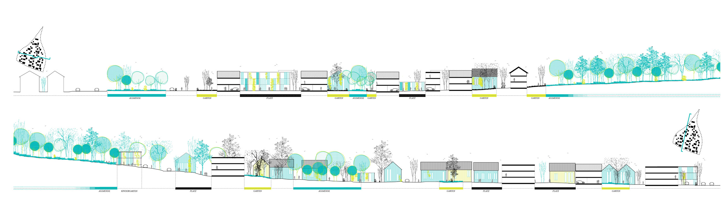 ‘Am langen Rain’城市开发项目丨德国-11