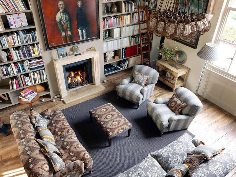 伦敦贝尔塞公园的英式古典豪宅-3