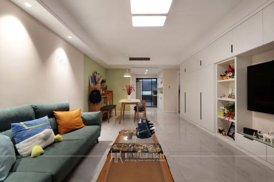 75㎡简约小清新老房逆天改造丨中国上海丨质鼎国际设计-38