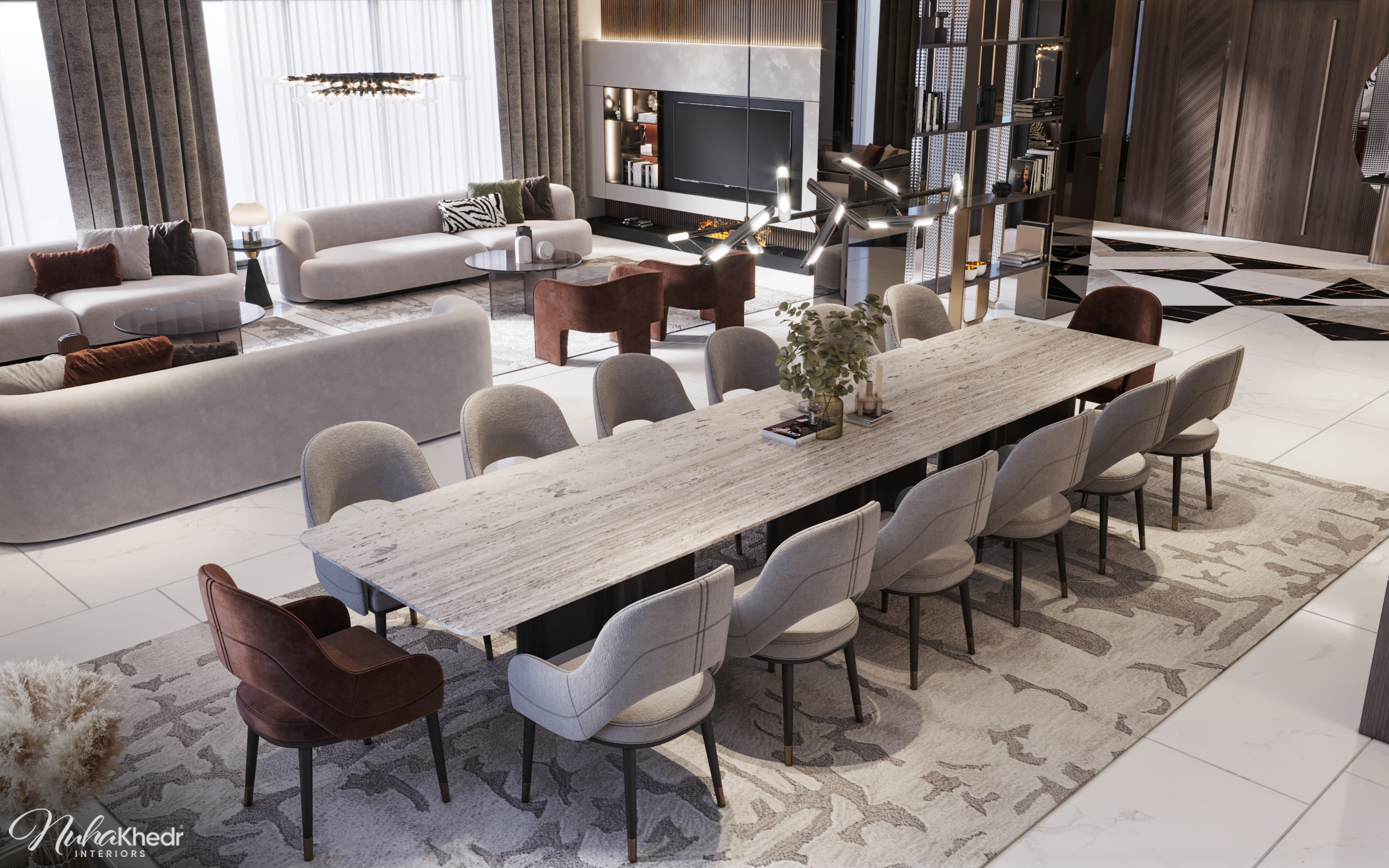 大厅；礼堂；会堂丨Nuha Khedr-10