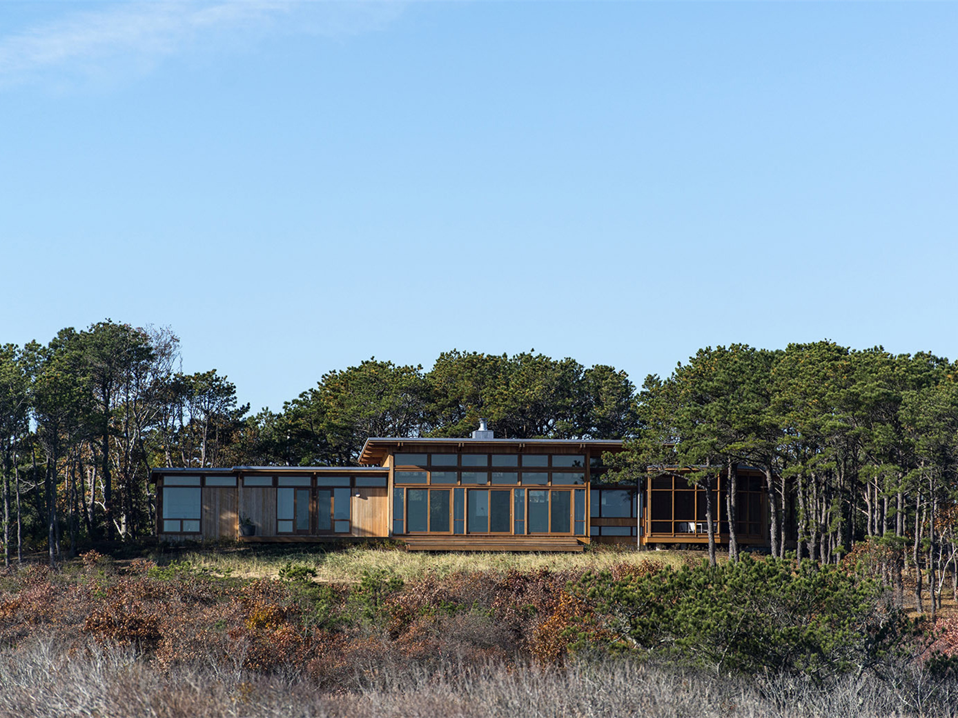 美国 Long Dune 别墅 | 绝壁海景与自然通风的完美结合-6