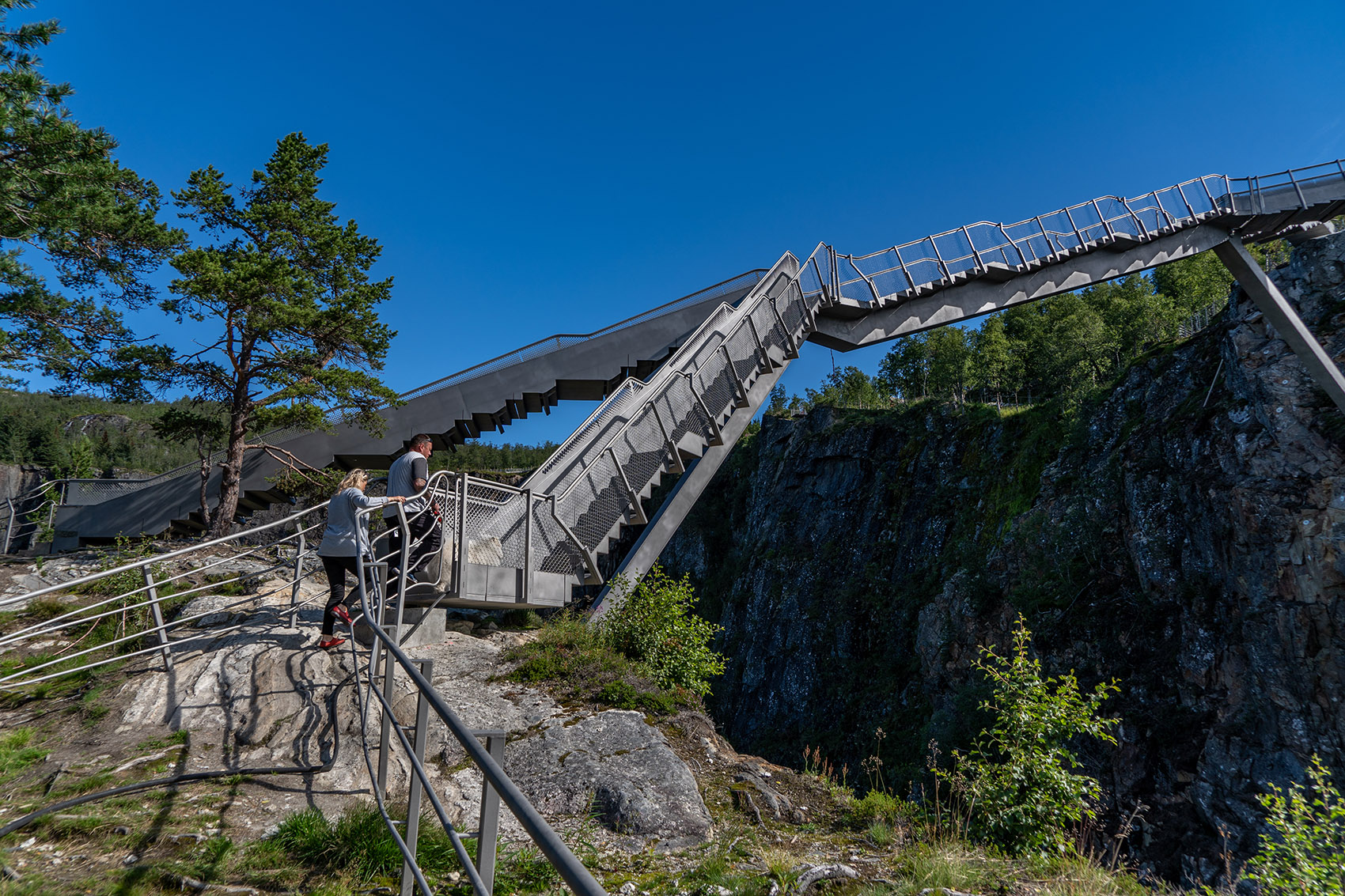 Vøringsfossen步行桥，挪威 / Carl-Viggo Hølmebakk-19