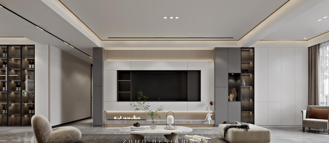 160㎡现代轻奢-8