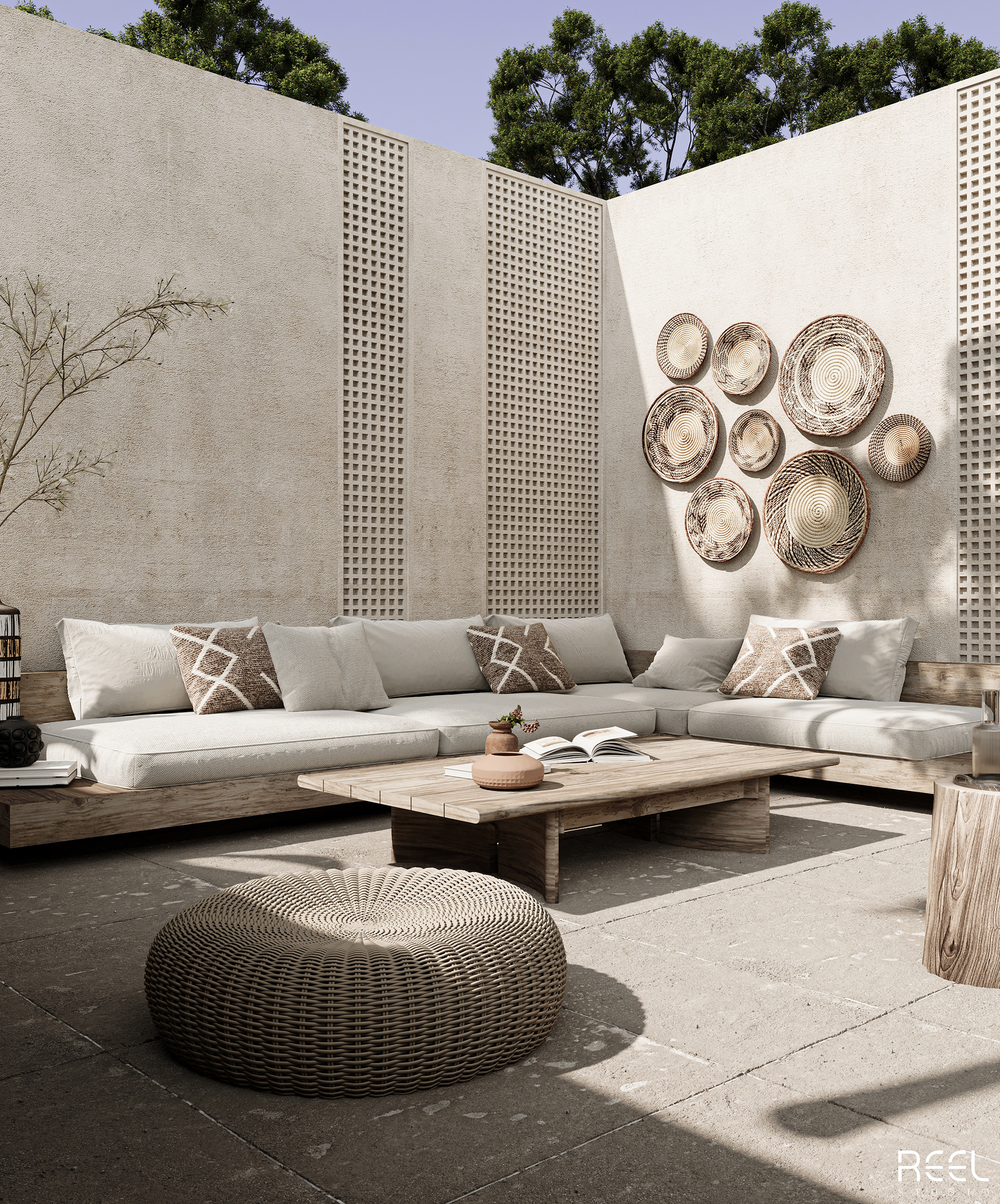 屋顶外部设计丨沙特阿拉伯丨Reel Studio-12