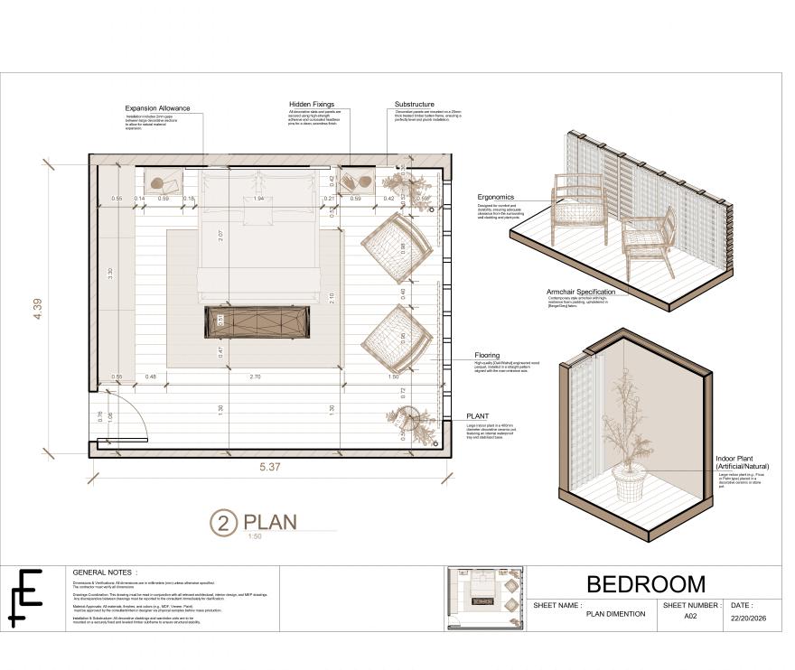 卧室室内设计·2026-8