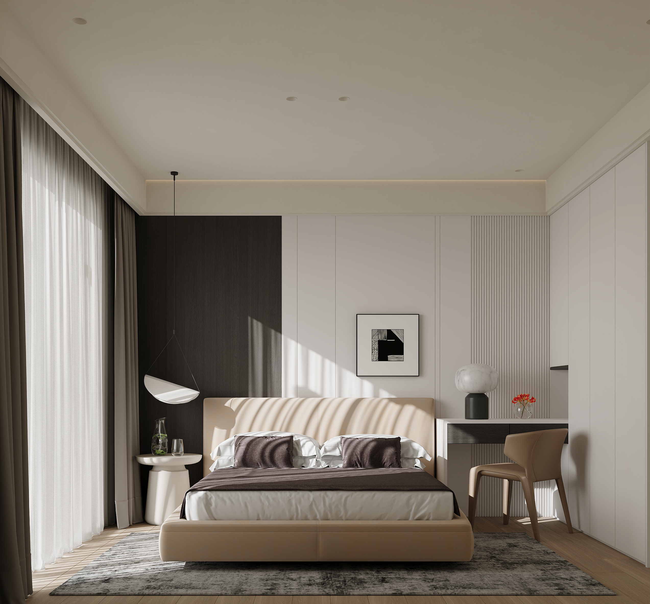 暖色系家装全屋-15