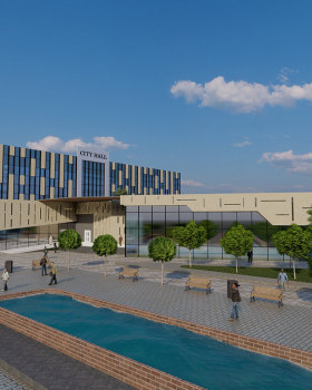 City Hall Project At Borg Al-Arab