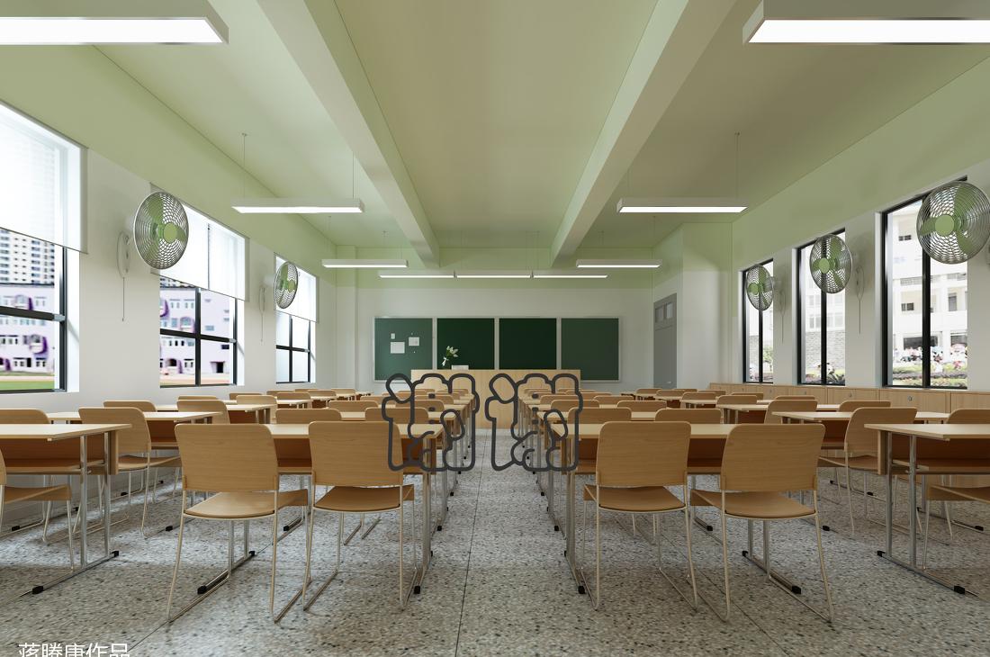 学校用房室内设计案例解析-0