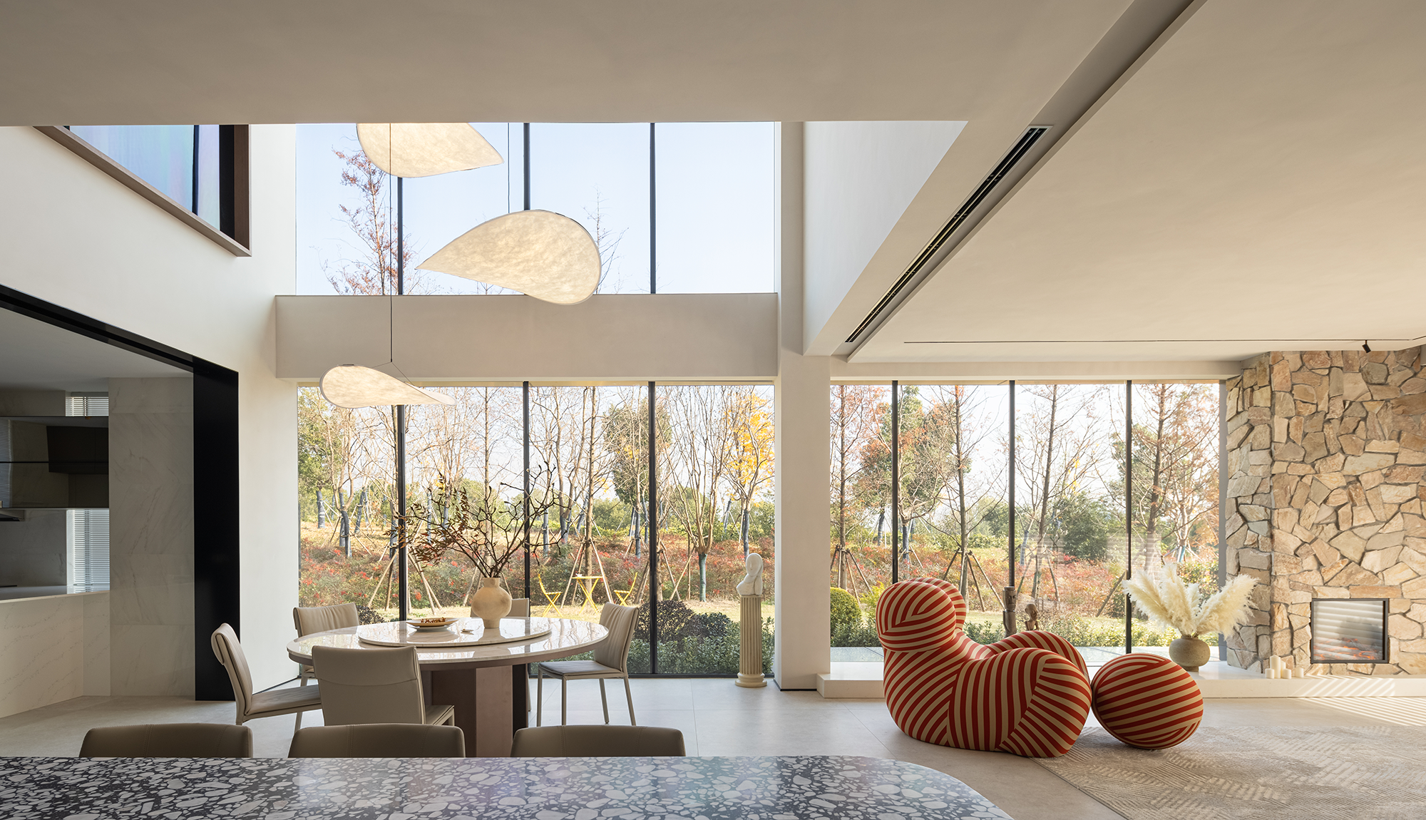 坡地上的家，别墅豪宅丨中国苏州丨李亚芹-24