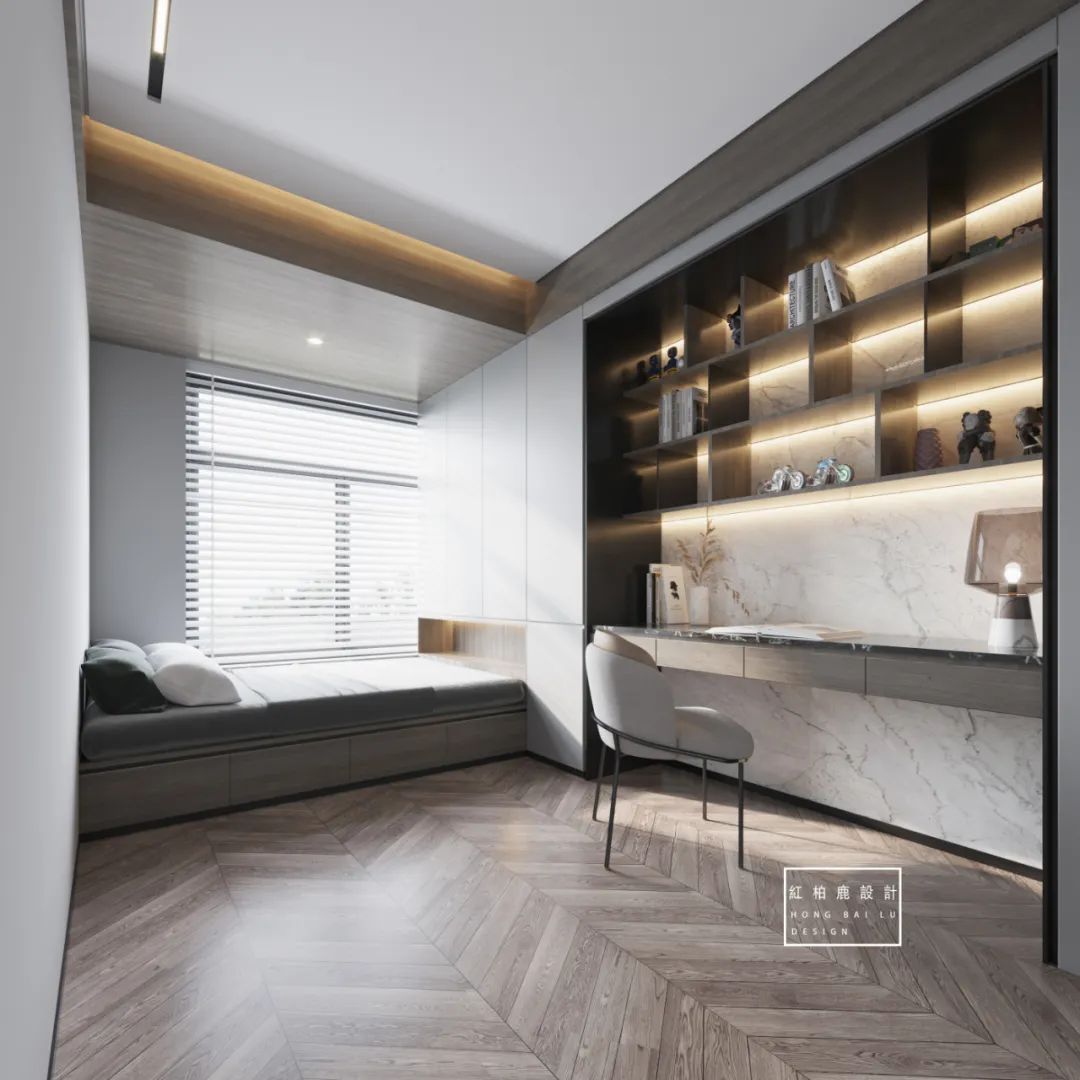 现代简约风，深圳润府三期艺术住宅-48