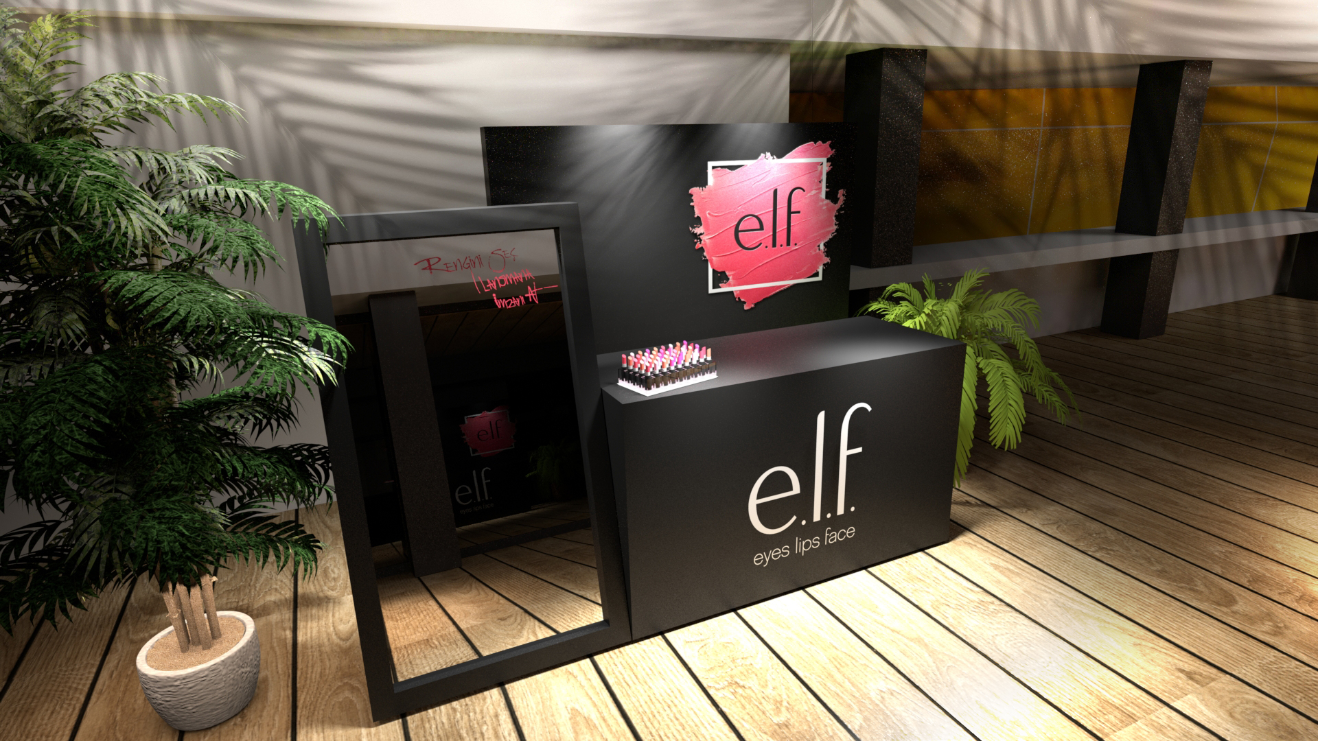 2019 e.l.f. Blogger Event / Foyer & Stage Design-0