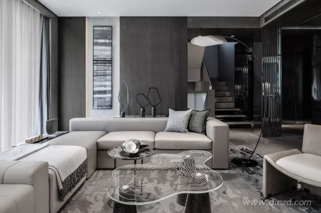 浙江诸暨祥生·云境别墅样板间——水墨意境的空间艺术-11