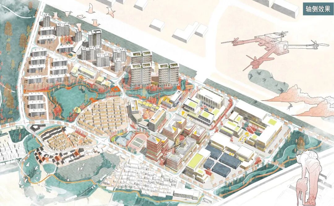 好强的联合毕设！2025年国空竞赛毕设赛道一等奖作品！在延续城市地域文脉和保护历史遗产下实现产业转型升级，月塘村的城中村改造设计-122
