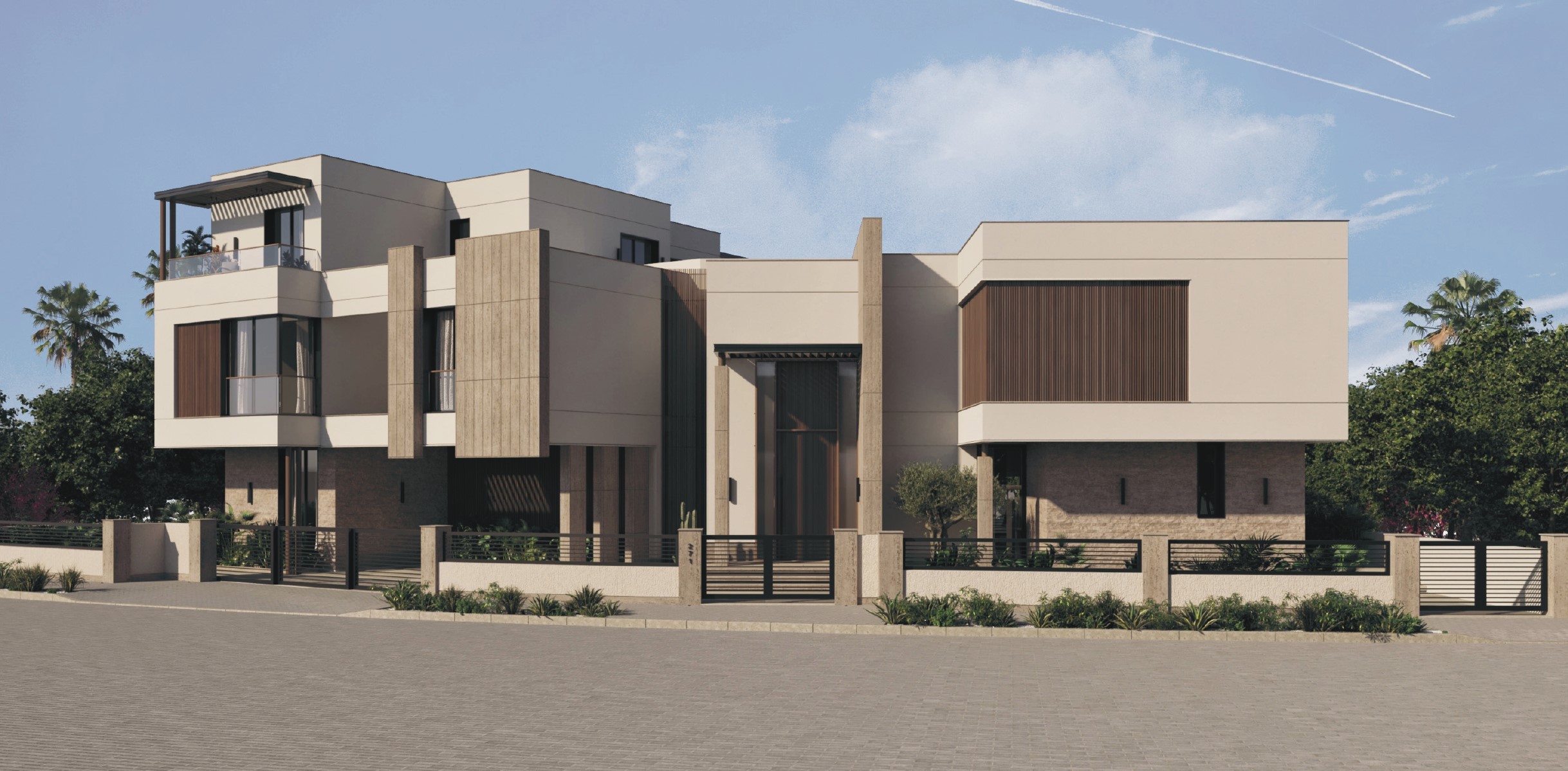 New Giza Modern Villa | LOD 350 Tender Package-3