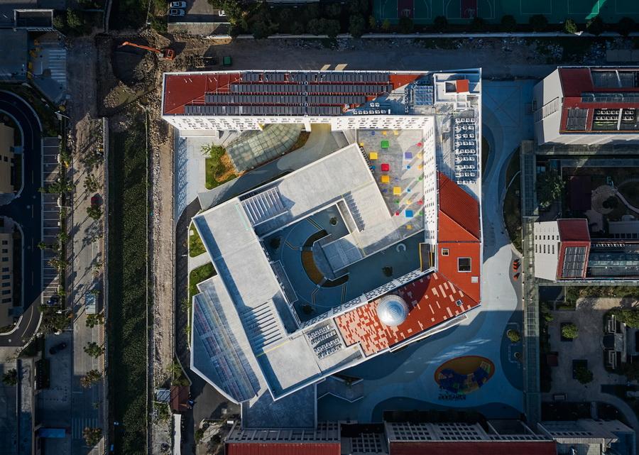 乐清市育英寄宿学校小学部二期工程丨中国美术学院风景建筑设计研究总院-2