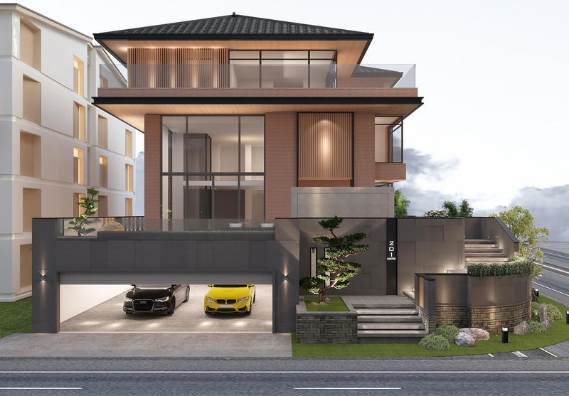 H 空间 · 别墅设计丨H 空间全案设计-4