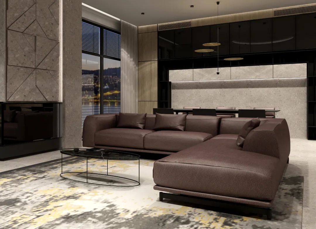 乌克兰 150㎡日式极简别墅丨Denis Rakaev-59