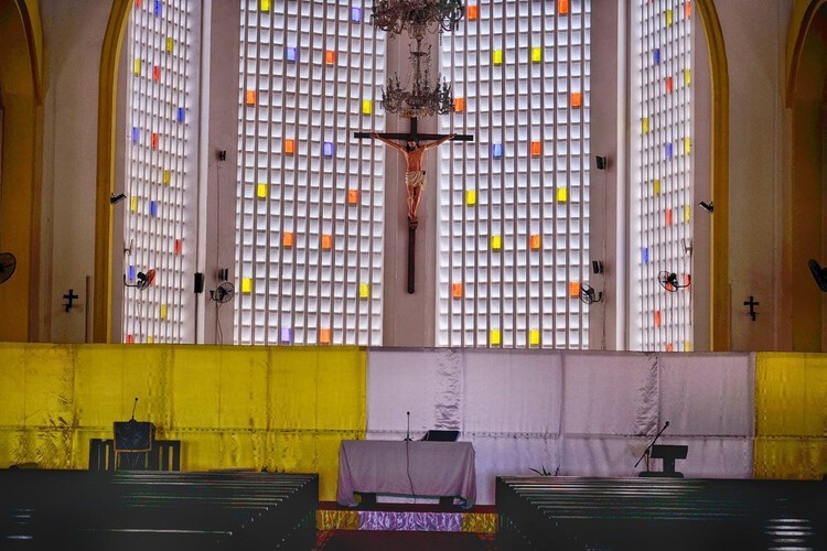 班吉圣母院大教堂丨中非丨法国建筑师罗杰·埃雷尔(Roger Erell)-19