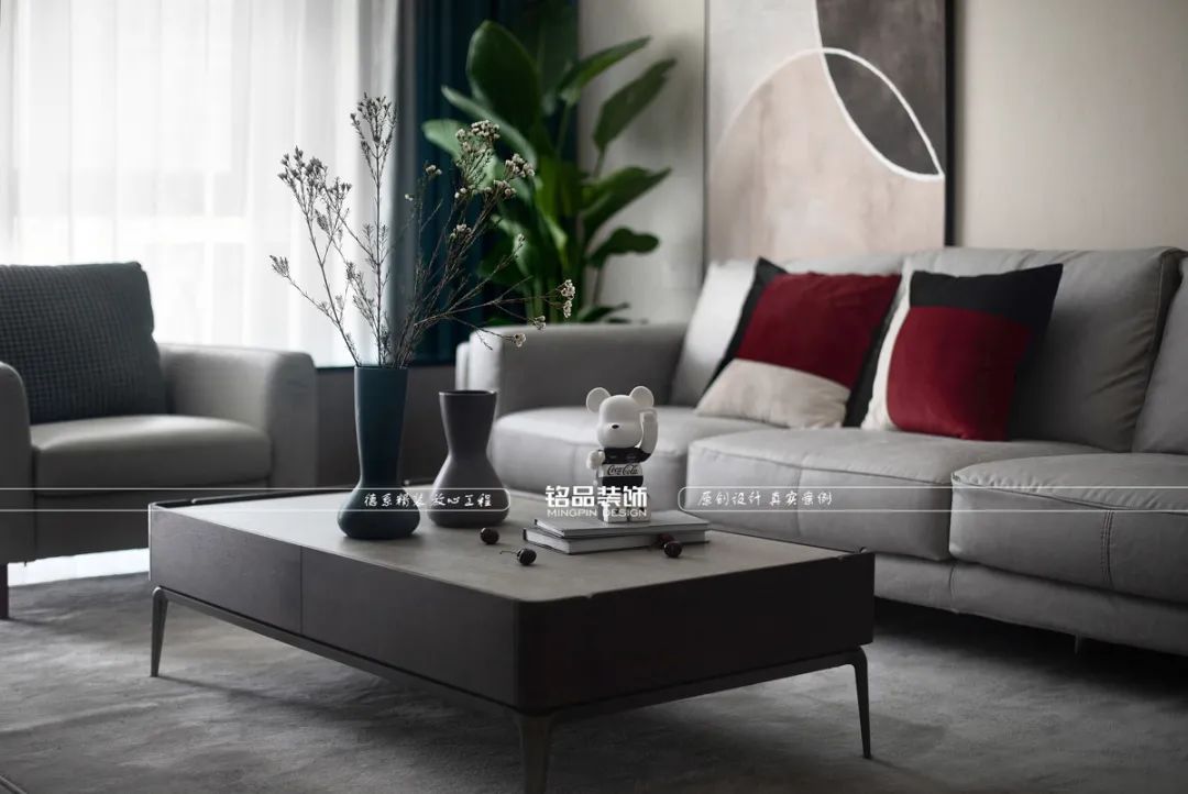 型男运动风 120㎡现代轻奢家居丨铭品装饰-27