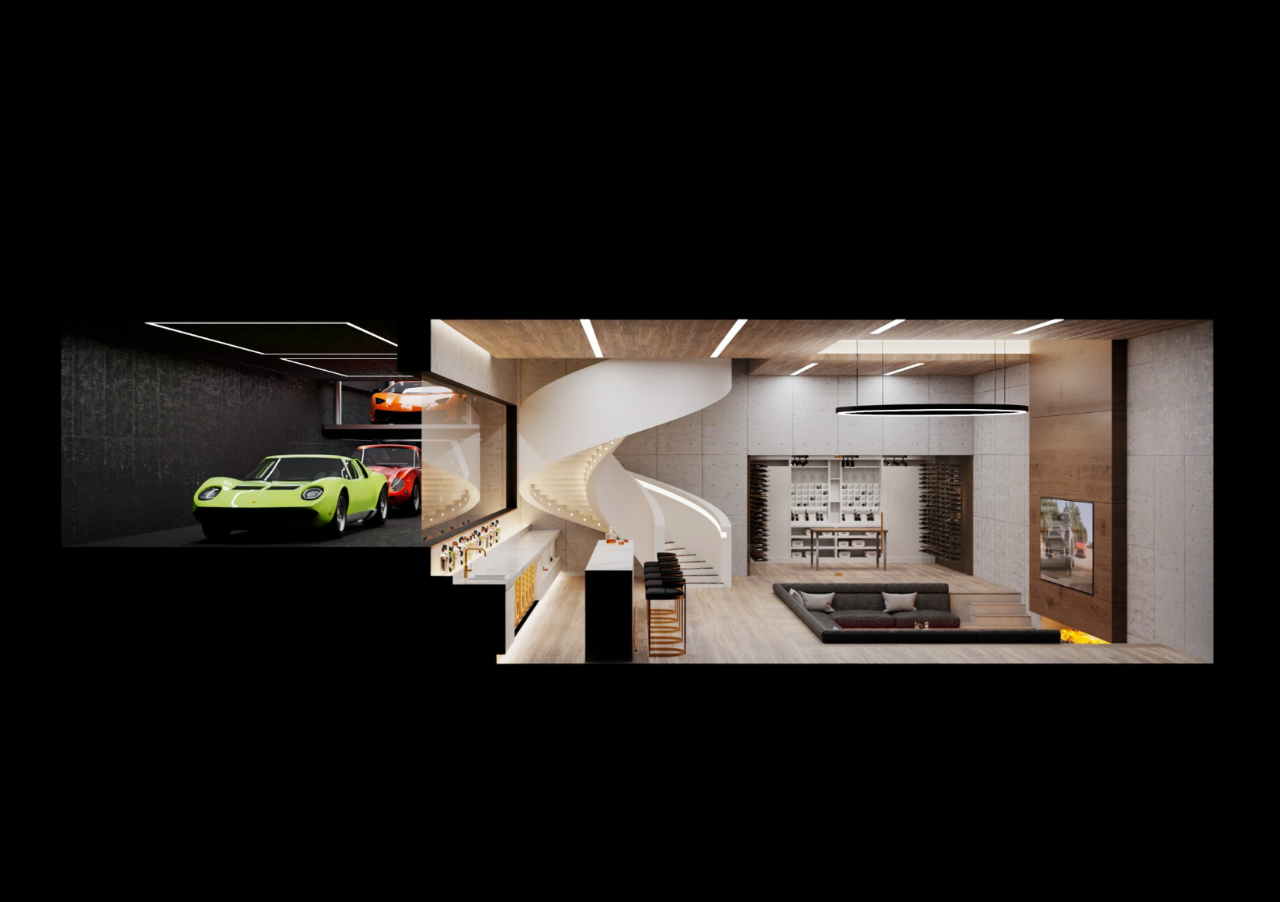 豪宅车库设计丨英国丨Jonathan Clark Architects-19