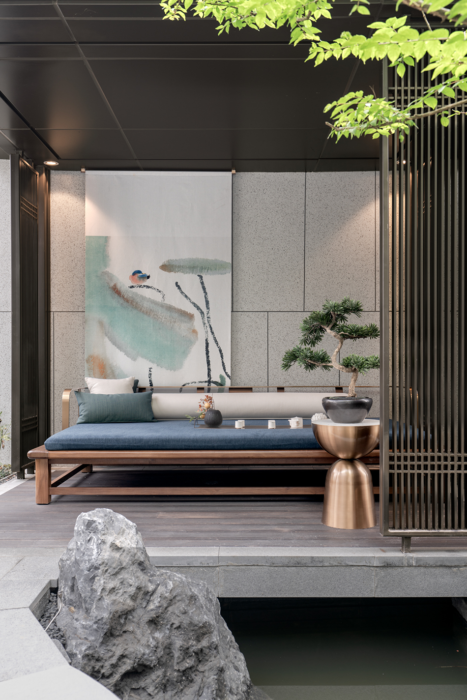 杭州东原德信九章赋 | 山水园林中的现代东方美学空间-5