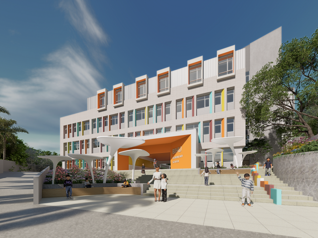 碧湖国小新建工程丨中国台北丨形非建筑-7