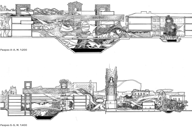 《数字文艺复兴》（参赛名《液态时代》）丨俄罗斯喀山丨喀山国立建筑大学TIArch工作室-22
