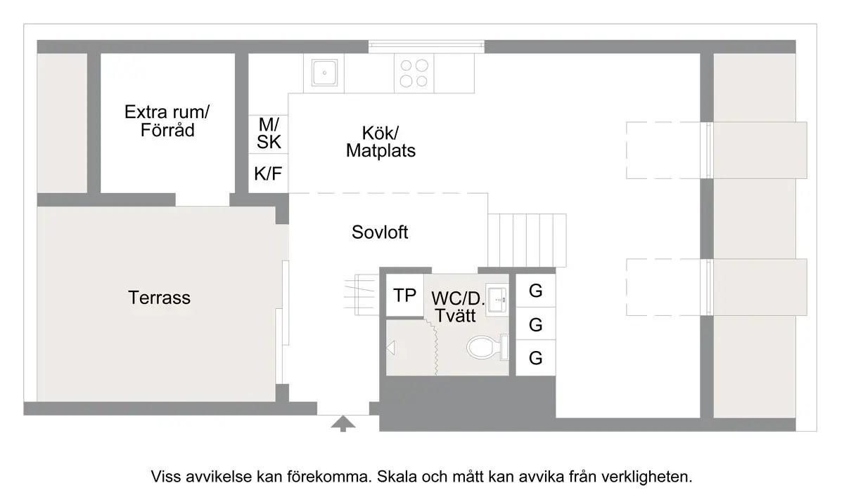 瑞典 35m²小复式，空间设计典范-21