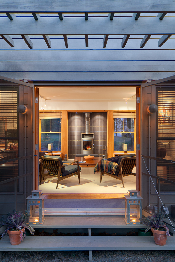 米尔福德乡间现代私密住宅-11