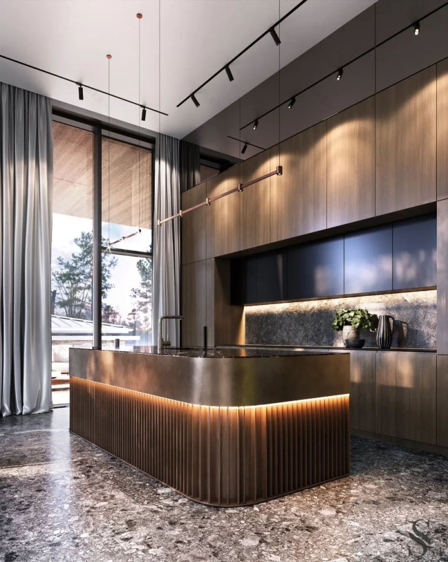 圣彼得堡900㎡森林别墅丨俄罗斯圣彼得堡丨STUDIA 54俄罗斯建筑设计工作室-20