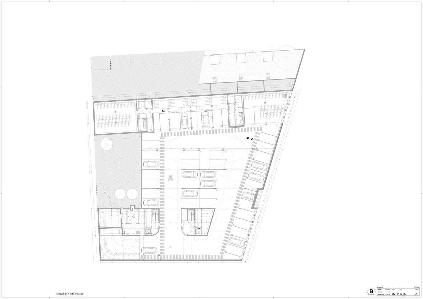 绿意盎然荷兰住宅设计丨比利时安特卫普丨Barchitecten-40