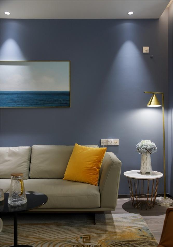 同筑设计丨静谧温馨的居家空间-17