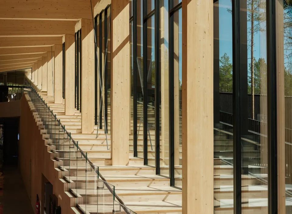 挪威森林中的彩色环保家具工厂 · The Plus丨Bjarke Ingels Group (BIG)-31