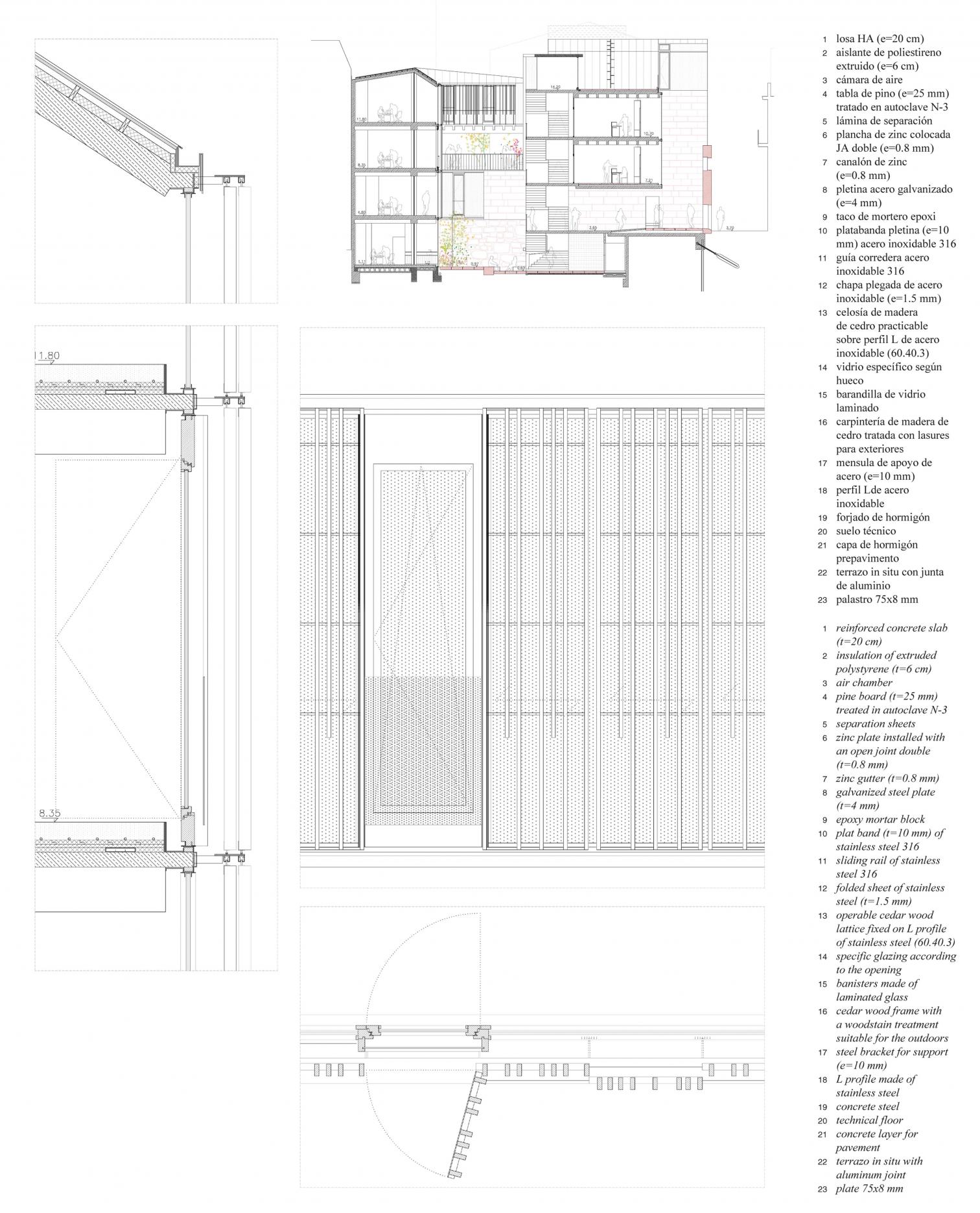 历史遗迹中的现代公共空间——西班牙比戈房产登记处新址-22