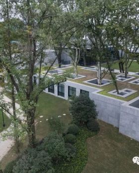 南京绿城桃花源·赫餐厅——原生水杉林中的生态建筑