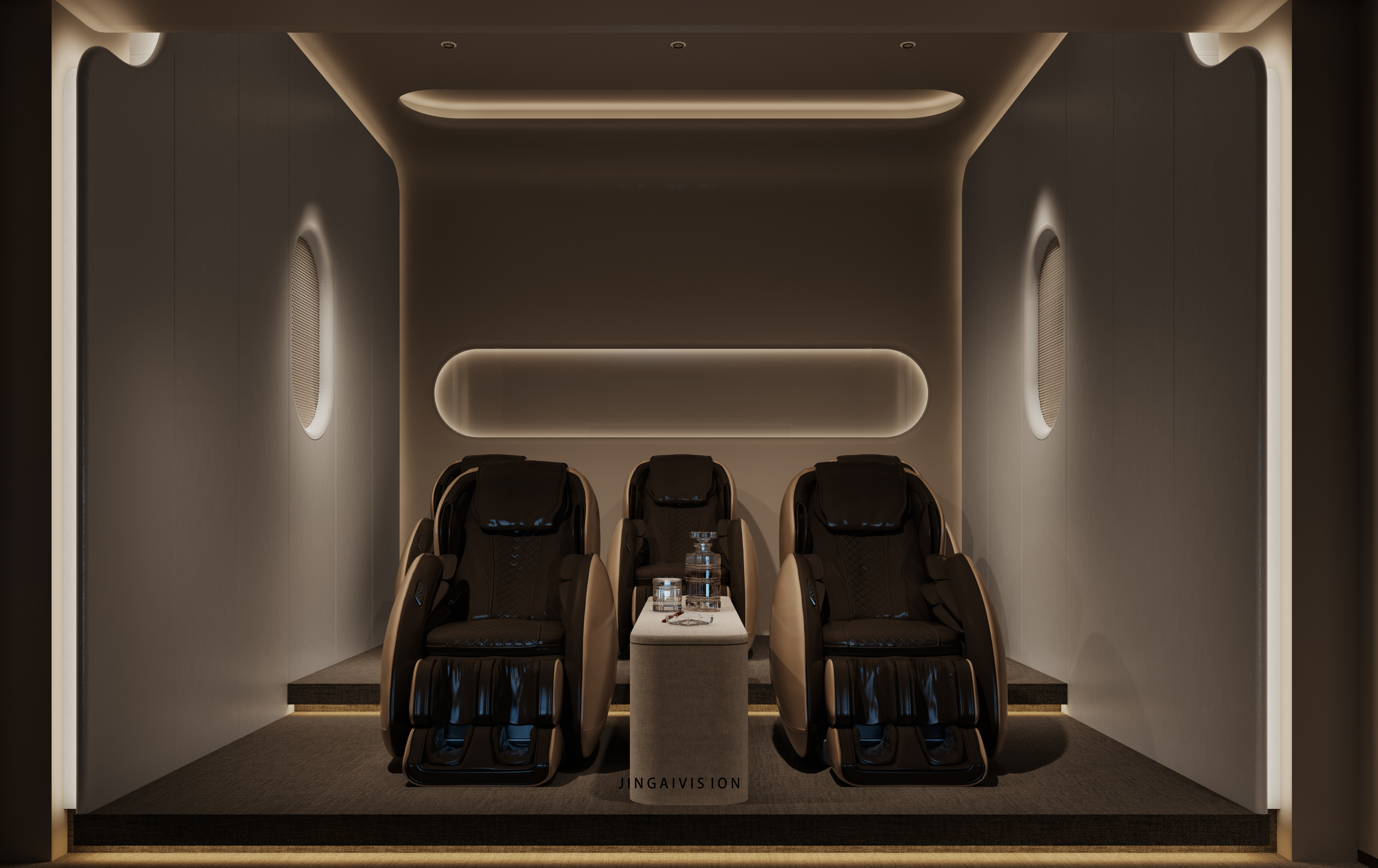 现代轻奢平层-10