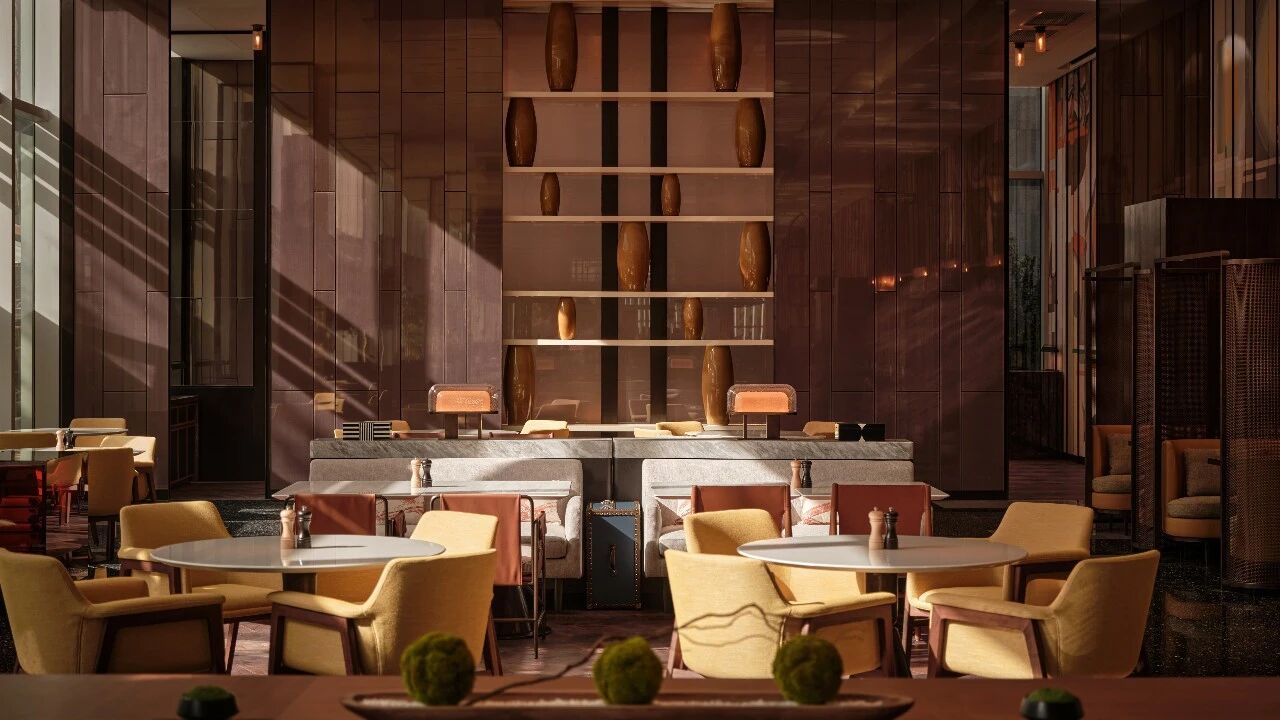 西安高新凯悦尚萃酒店丨中国西安丨隈研吾,Kokaistudios-17