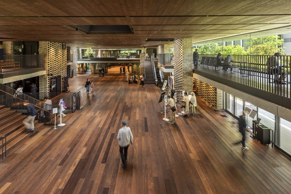 大阪枚方市综合文化艺术中心 | 绿色与艺术的完美交织-27