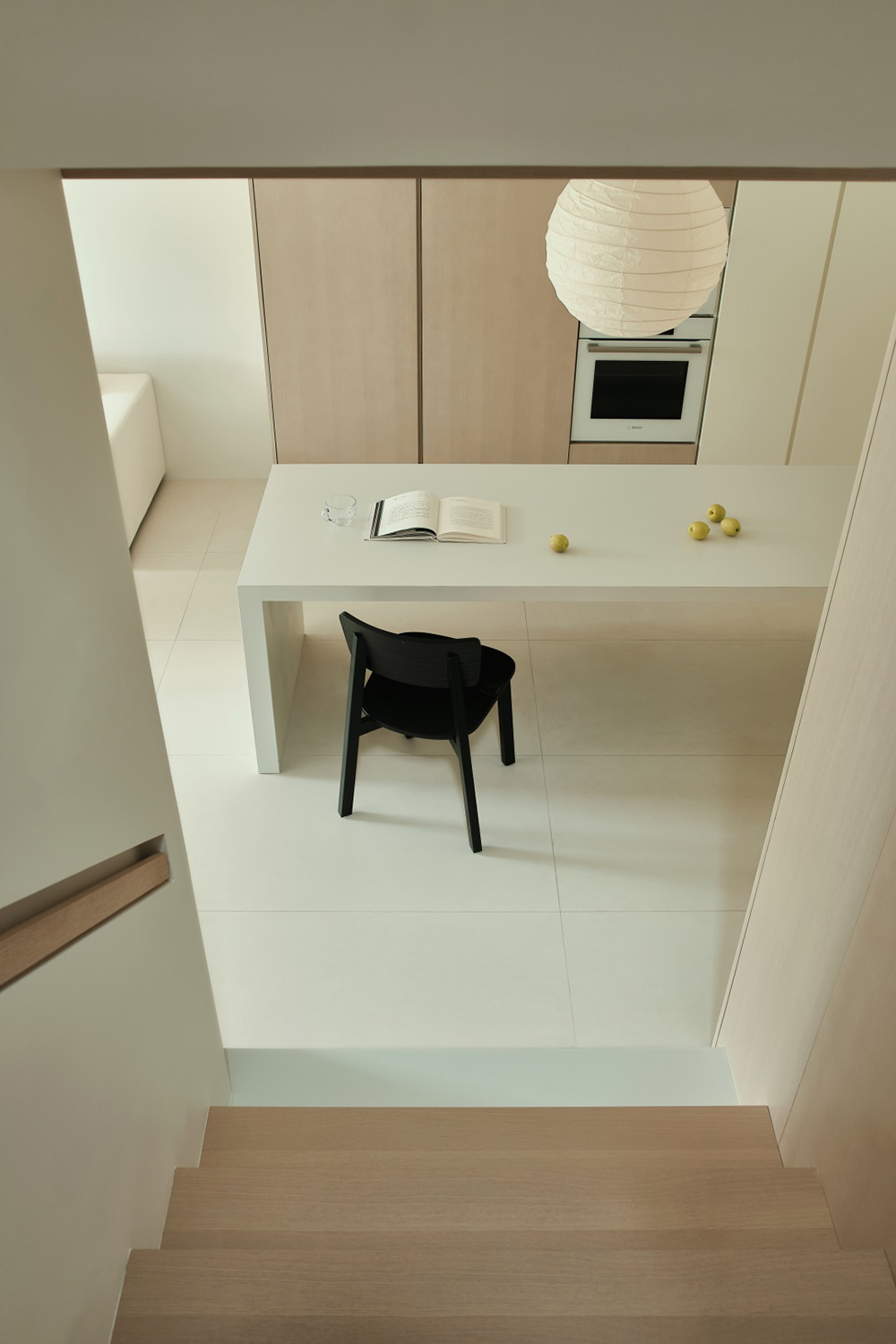 奶油色系温馨跃层家居设计丨中国汕头丨杜弗设计-69