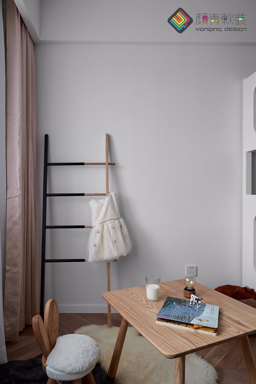 小森林——145㎡混搭风住宅  辰佑设计-颜青软装-23