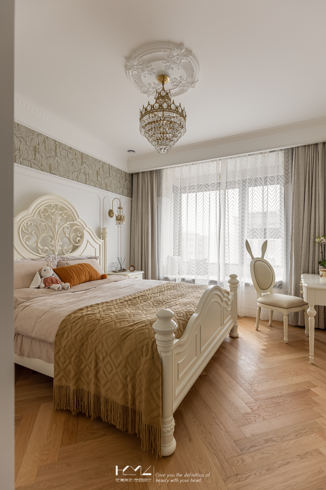 南京大名城紫金九号法式浪漫住宅设计丨中国南京丨花漾美作·空间设计-75