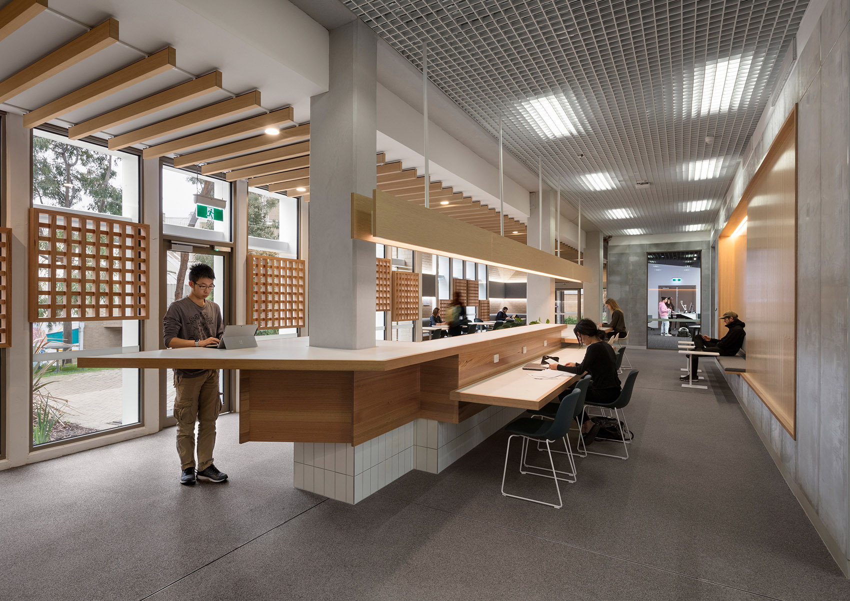 维多利亚大学C楼阶梯教室，澳大利亚 / DesignInc-14