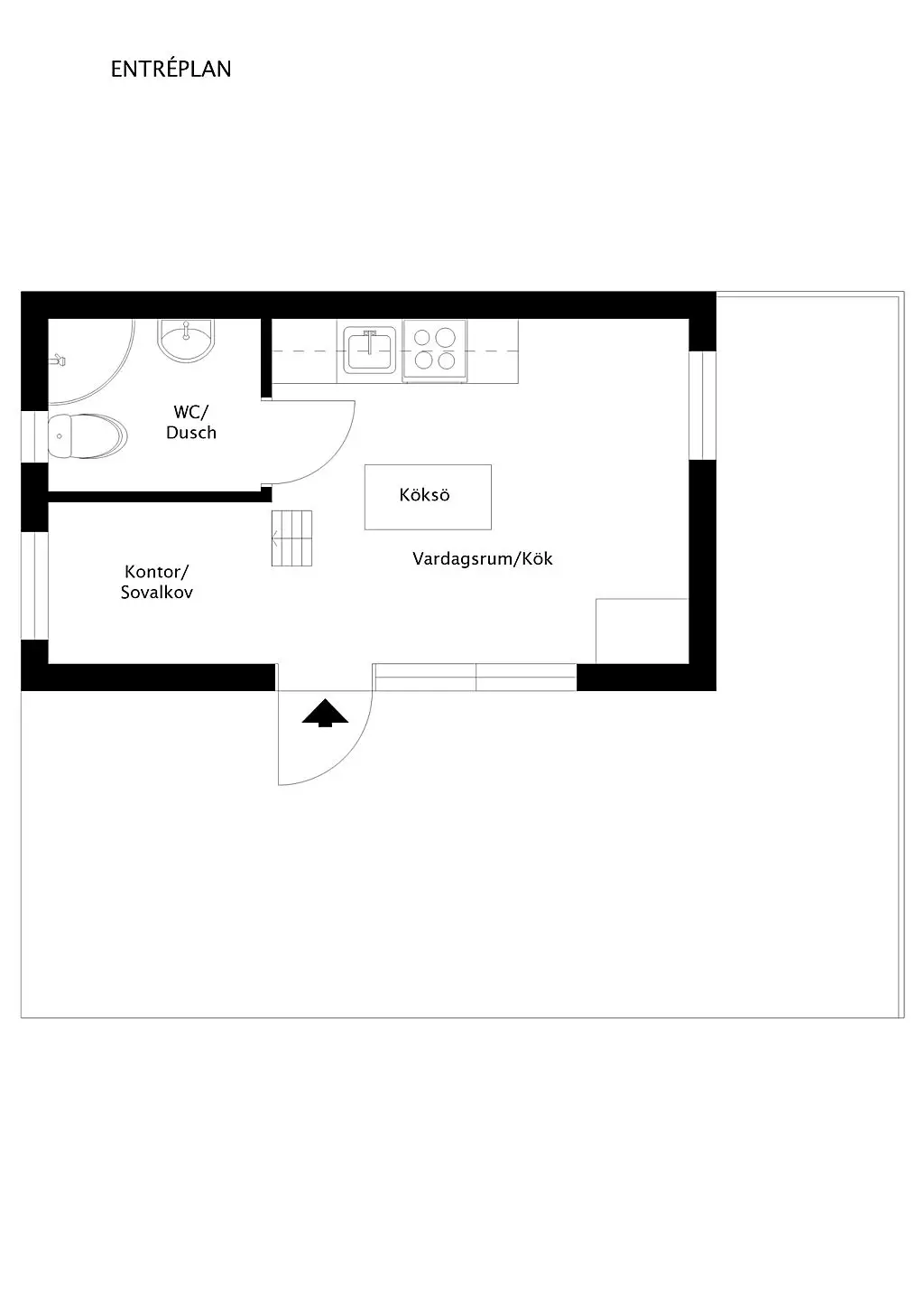瑞典 28m2 木质迷你屋的极简设计魅力-15